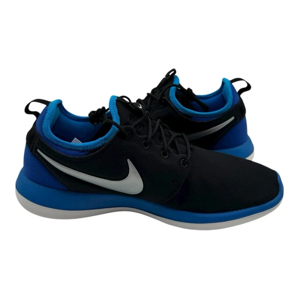Nike Roshe Two GS Running Shoes Size Youth 7 Womens 8.5 Blue Sneakers 844653-002